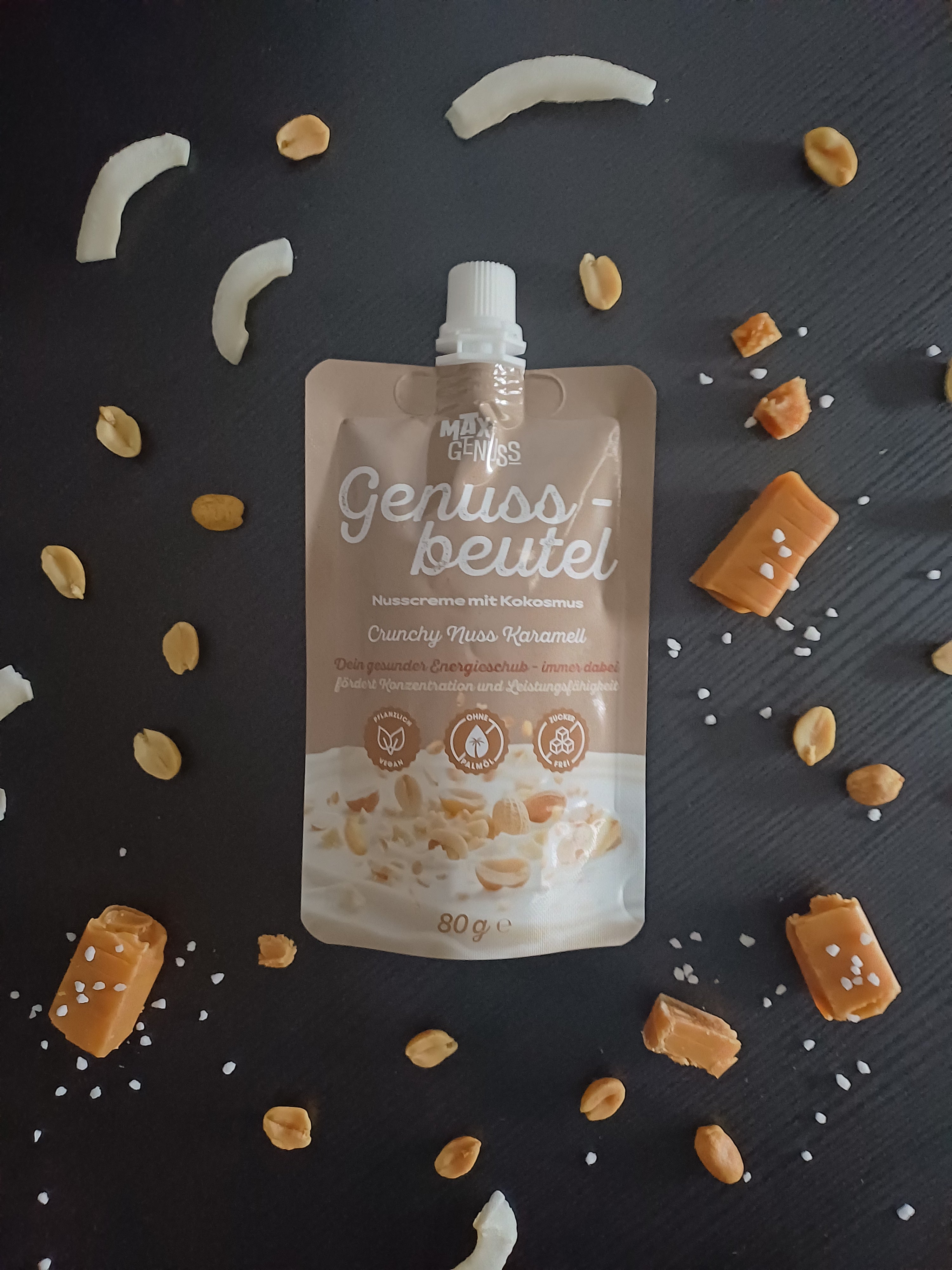 Nusscreme Crunchy Karamell