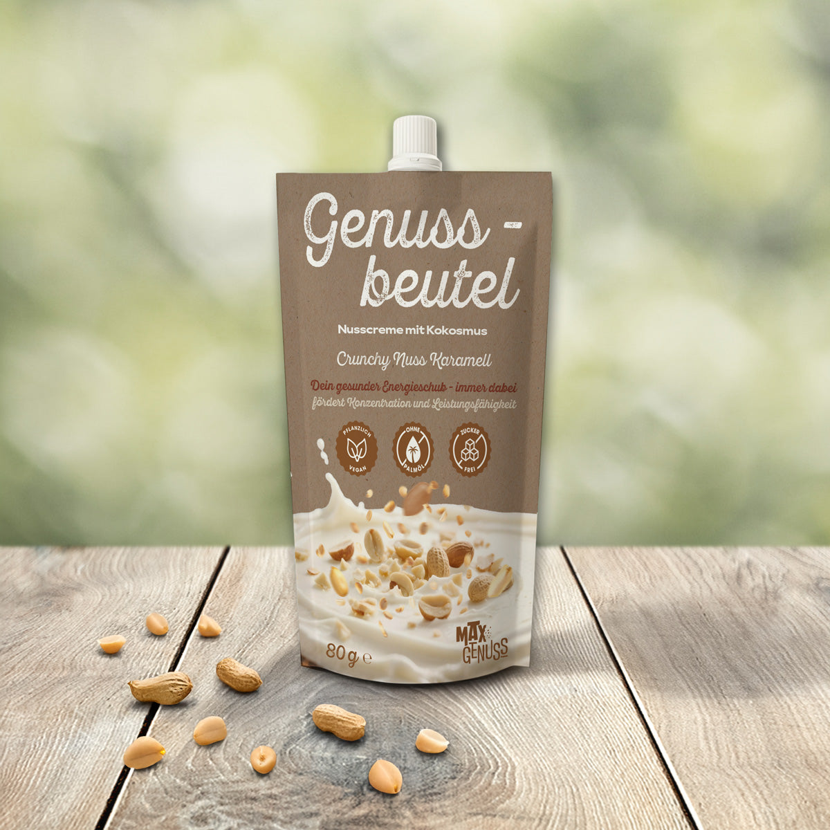 Nusscreme Crunchy Karamell